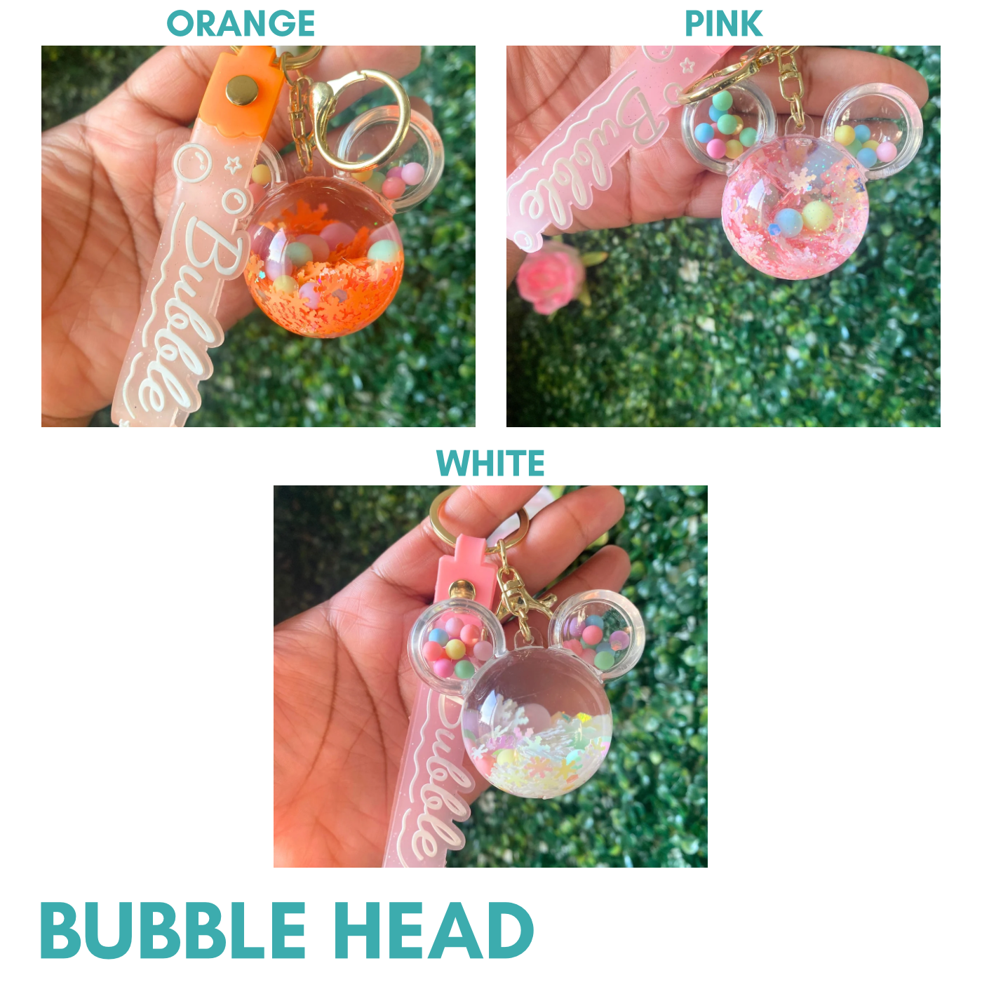 Shaker Keychains