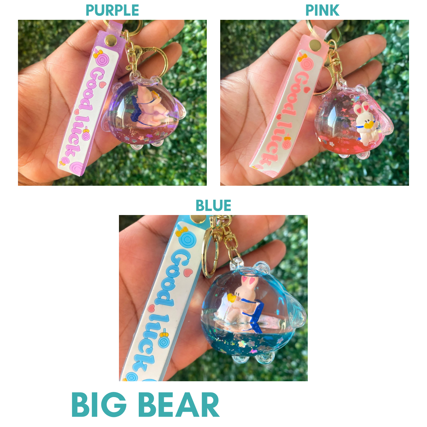 Shaker Keychains