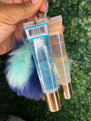 Multi Color Lip Gloss Keychain