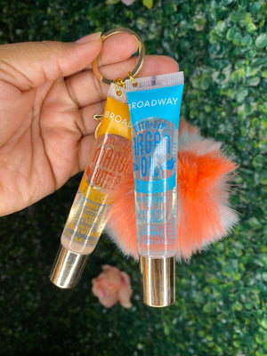 Multi Color Lip Gloss Keychain