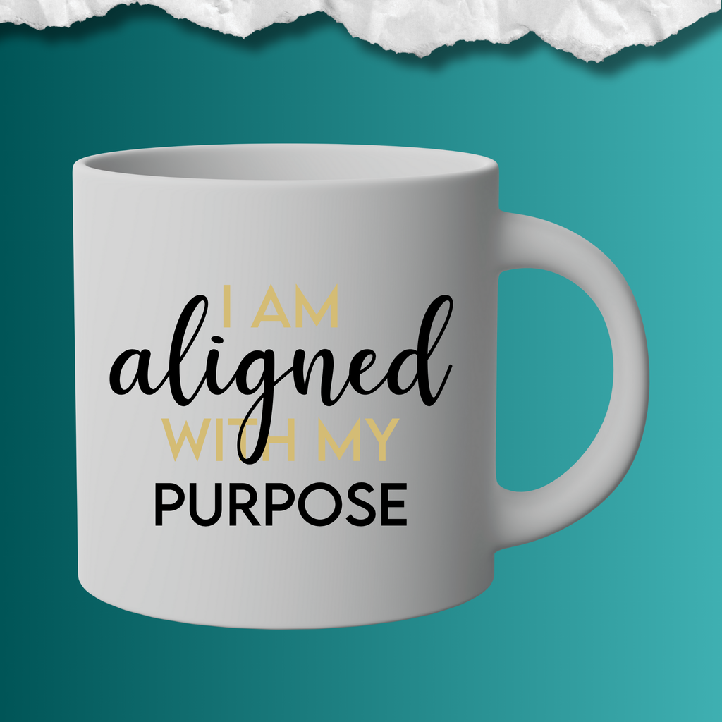 Aligned With My Purpose Mug