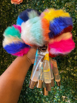 Multi Color Lip Gloss Keychain