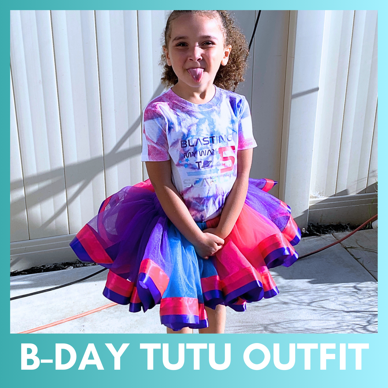 Birthday Tutu Outfit - Ribbon Tutu
