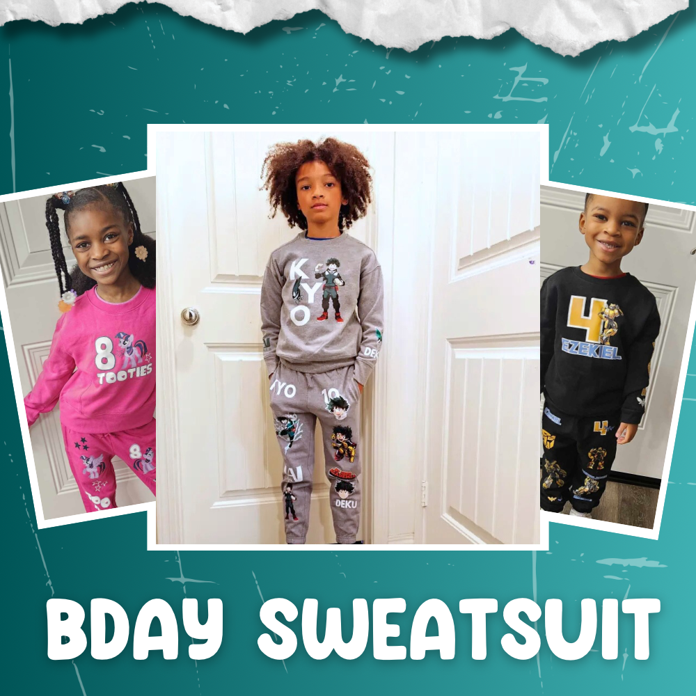 Custom Birthday Sweatsuit