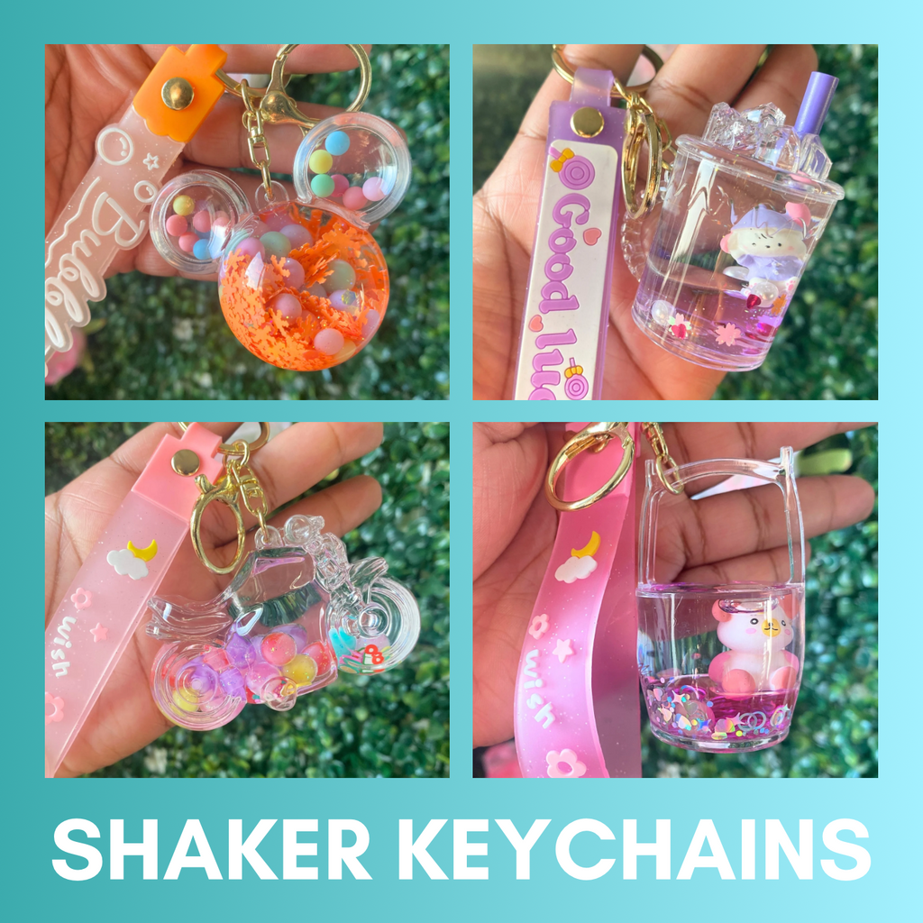 Shaker Keychains