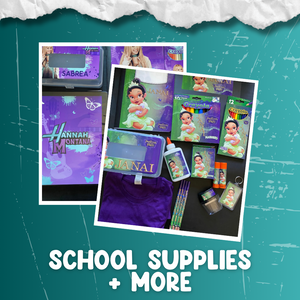 School Supplies Set | Shirt Included