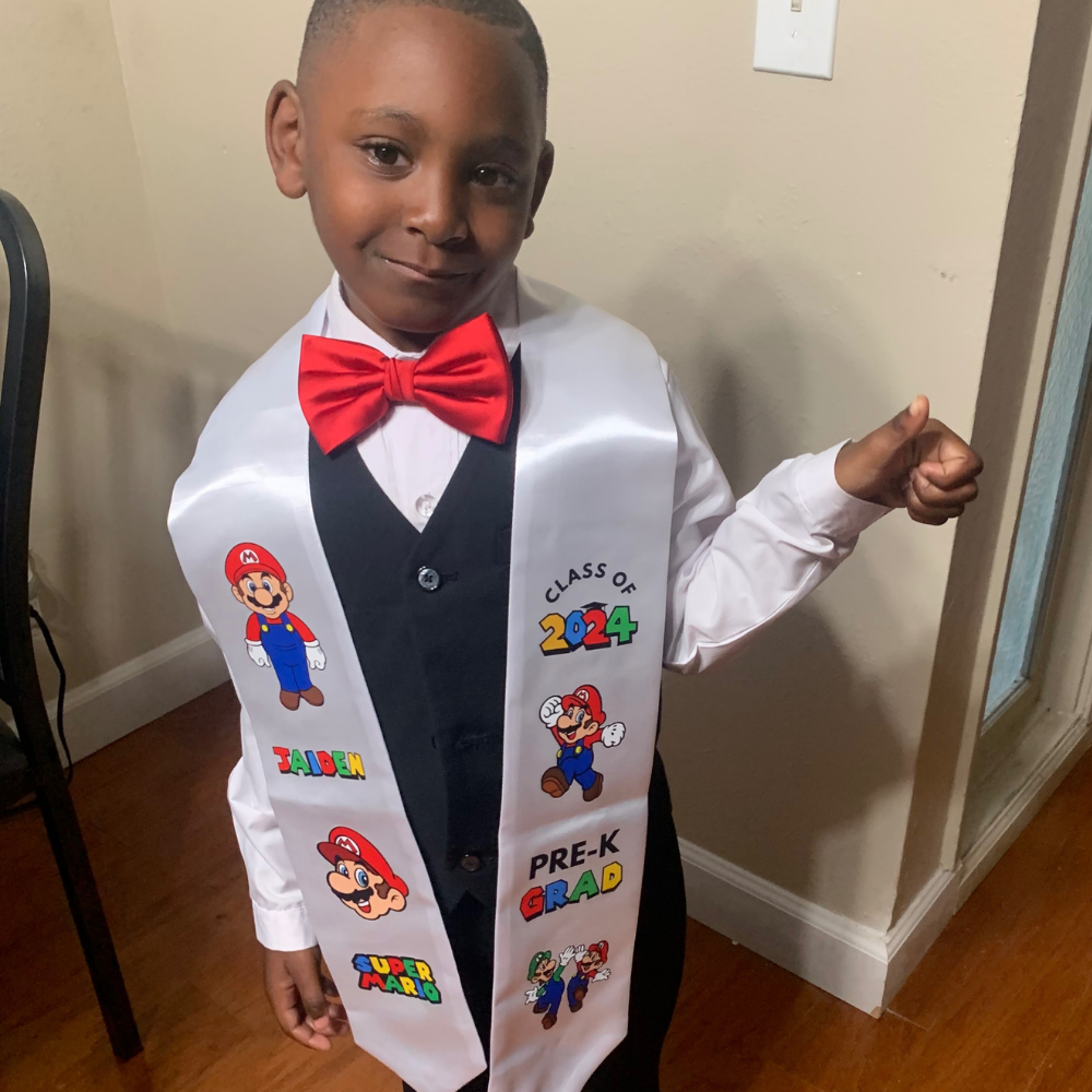 Custom Graduation Stole | Stoles for Kids, Teens, & Adults