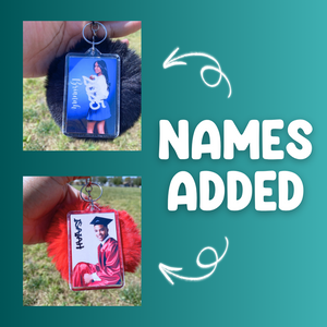 Graduation Photo Keychains